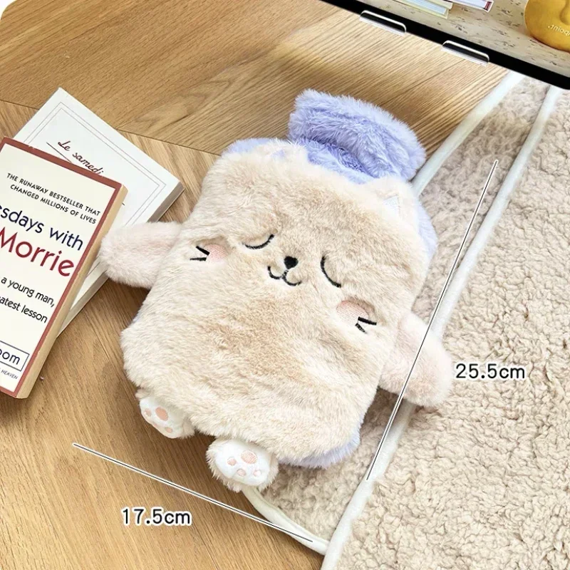 Termofor kawaii na brzuch ręce i stopy Zielony