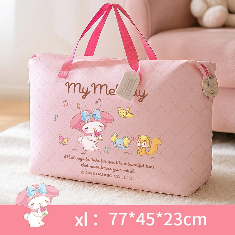 Duża torba do przechowywania kołdry Hello Kitty Pomarańczowy