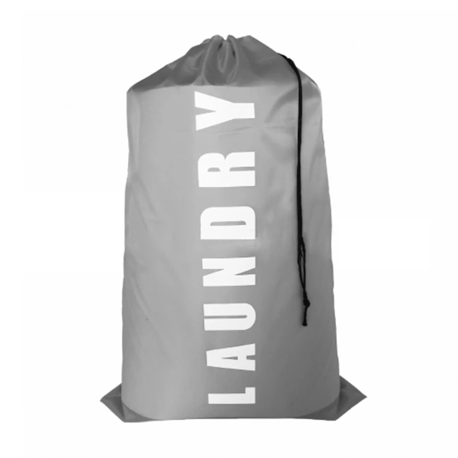 Torba na pranie XL - składany organizer na brudną odzież Ciemny szary