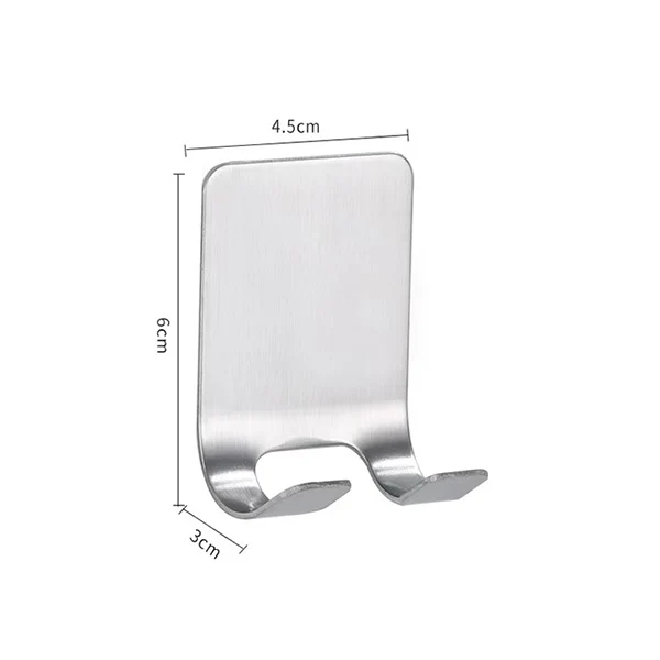 Uchwyt na maszynkę do golenia samoprzylepny do łazienki Stainless steel