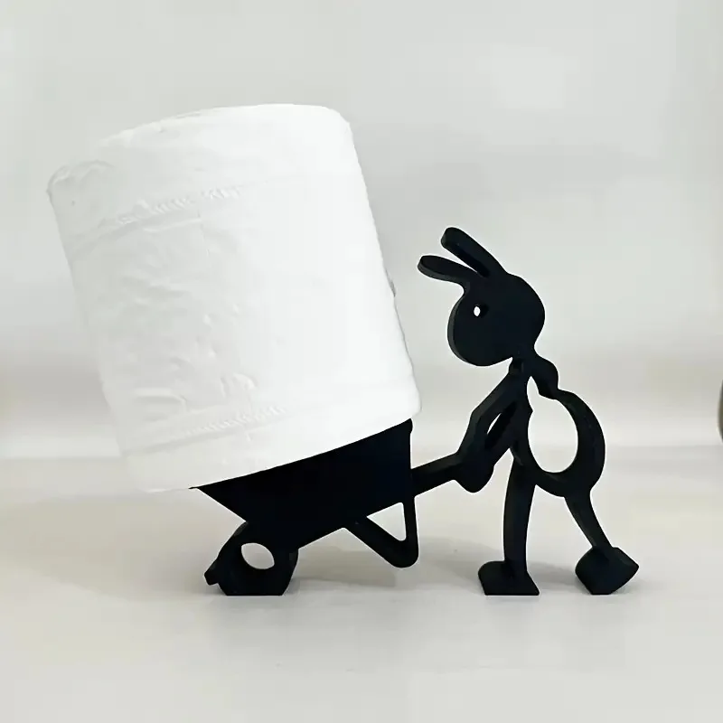 Stojący uchwyt na papier toaletowy w kształcie zwierzątka Styl a