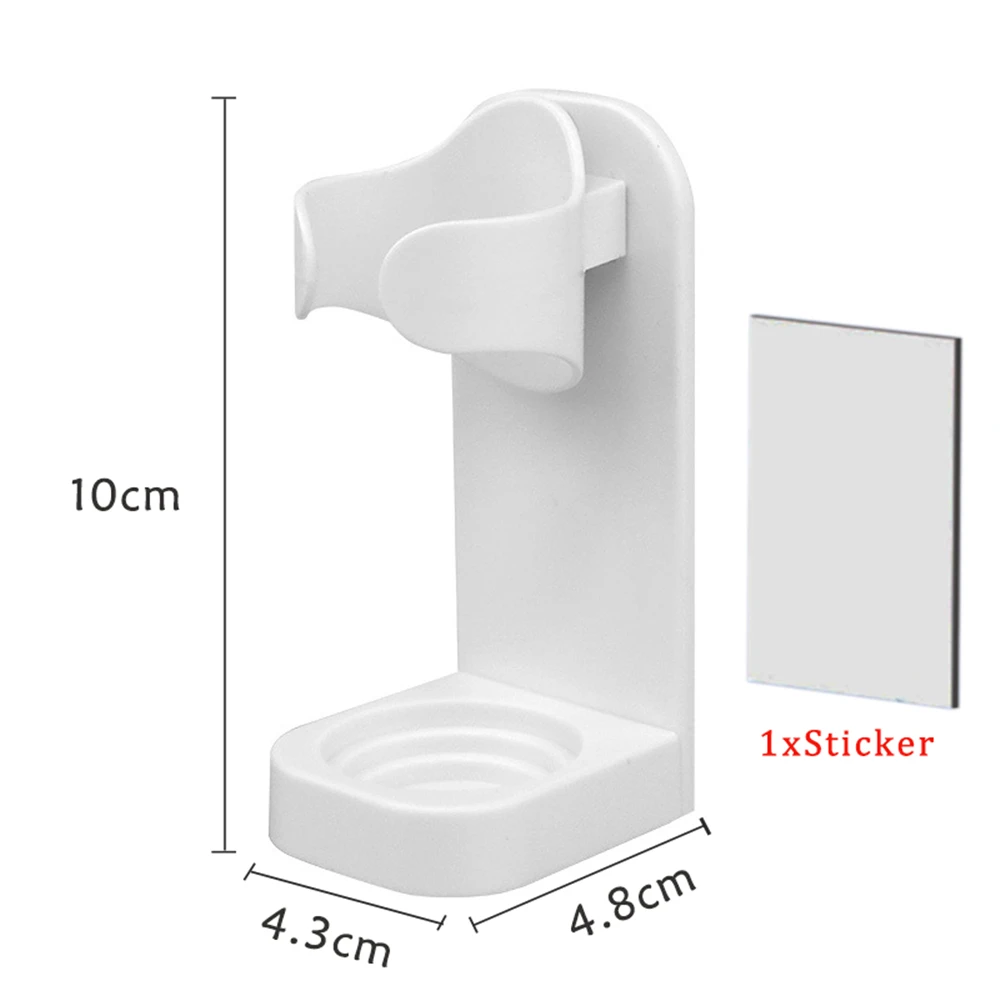 Samoprzylepny uchwyt na szczoteczkę elektryczną do łazienki 1x toothbrush holder