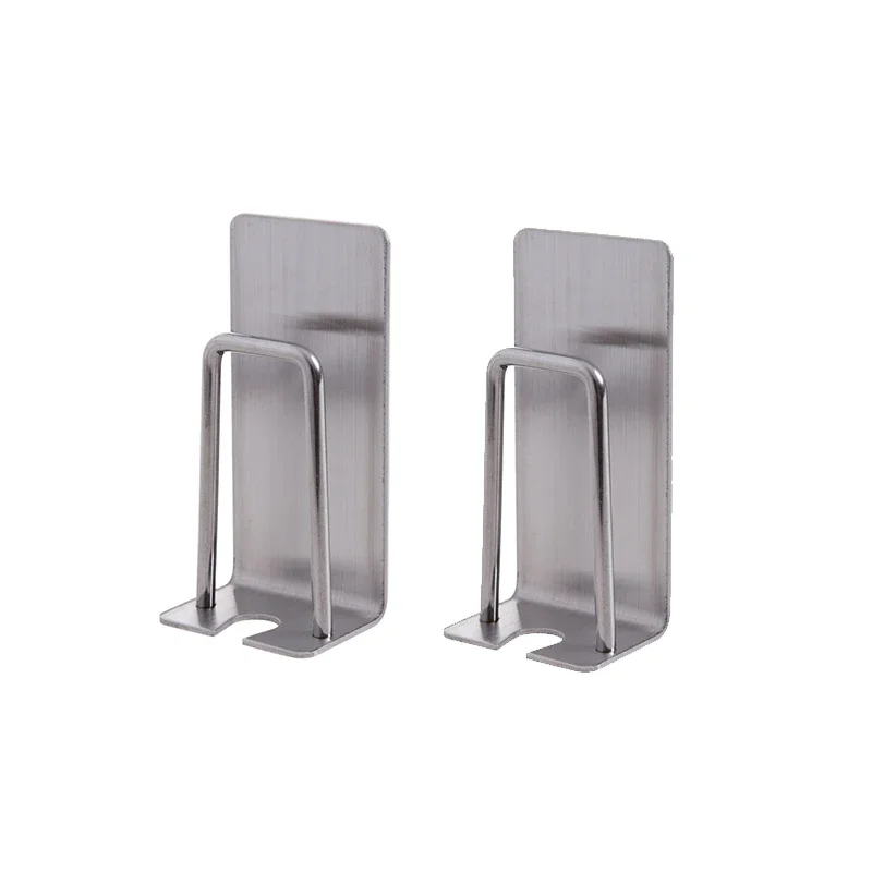 Uchwyt na szczoteczki do zębów ze stali nierdzewnej, kubek ścienny 2pcs