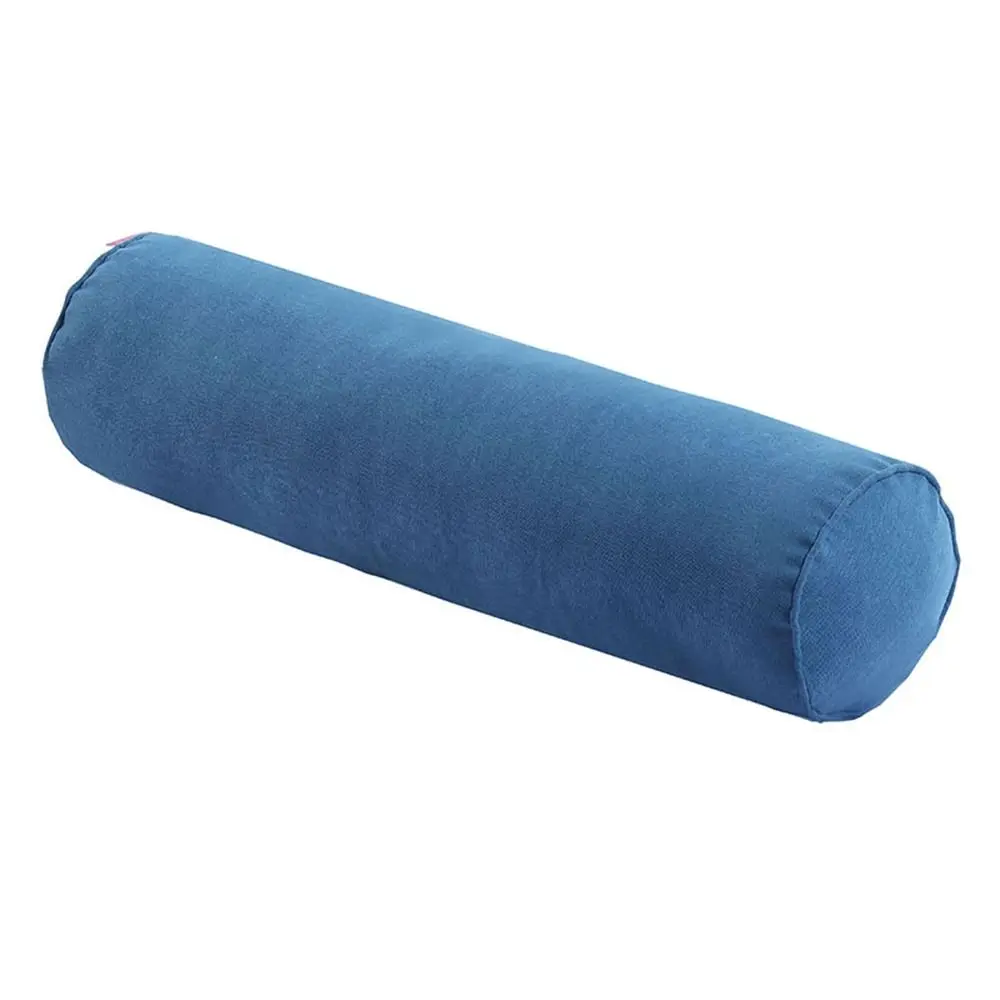 Wałek cervikalny cylindryczny z pianki memory foam do kanapy i łóżka Różowy