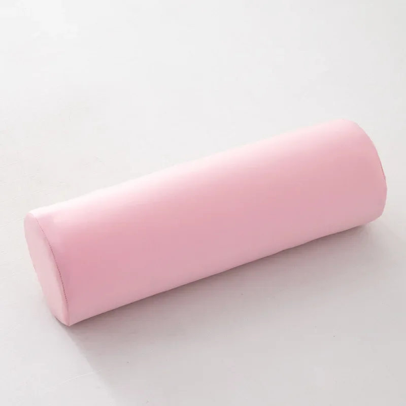 Wałek do spania z pianki memory foam — poduszka cylindryczna pod szyję Czarny