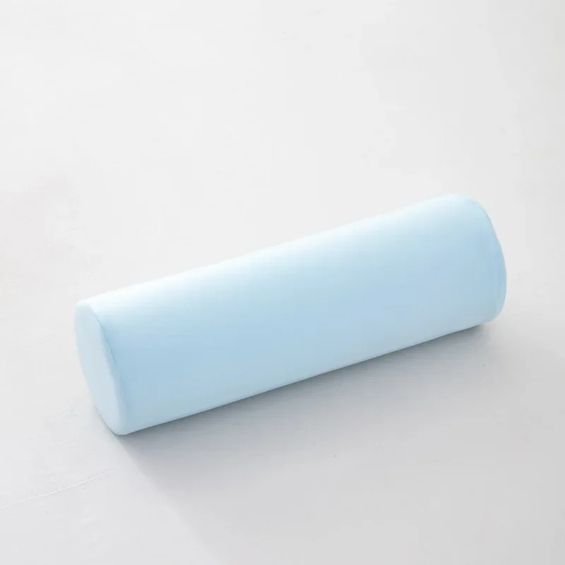 Wałek do spania z pianki memory foam — poduszka cylindryczna pod szyję Fioletowy