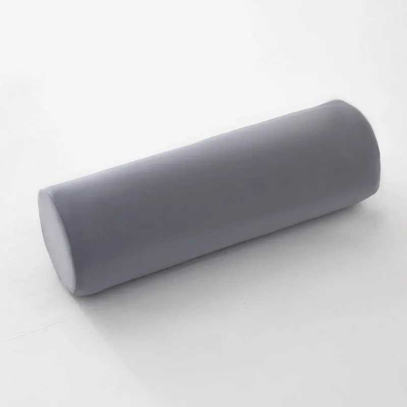 Wałek do spania z pianki memory foam — poduszka cylindryczna pod szyję Niebieski