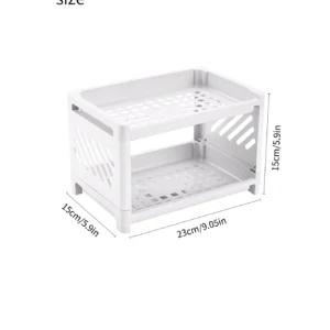 Wielopoziomowy organizer na biurko i toaletkę Layer