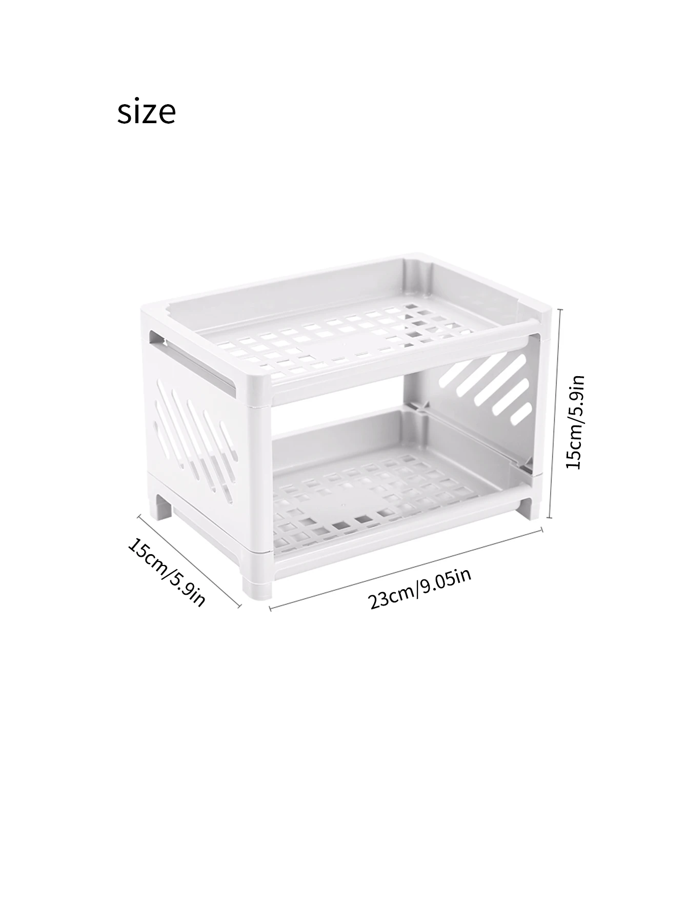 Wielopoziomowy organizer na biurko i toaletkę Layer