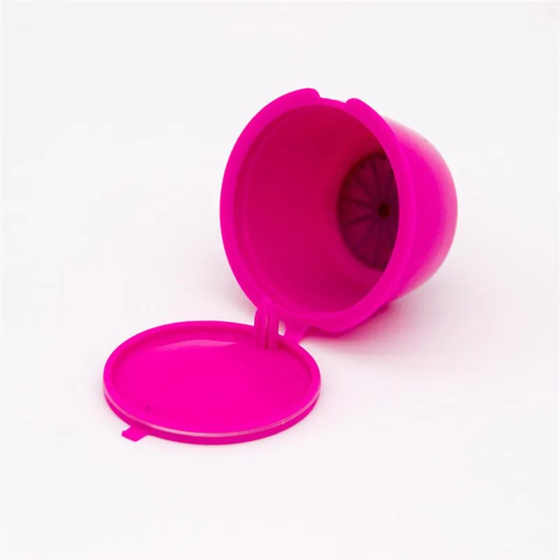 Wielorazowy filtr do kawy Dolce Gusto plastikowy do ponownego napełniania Ciemnoszary