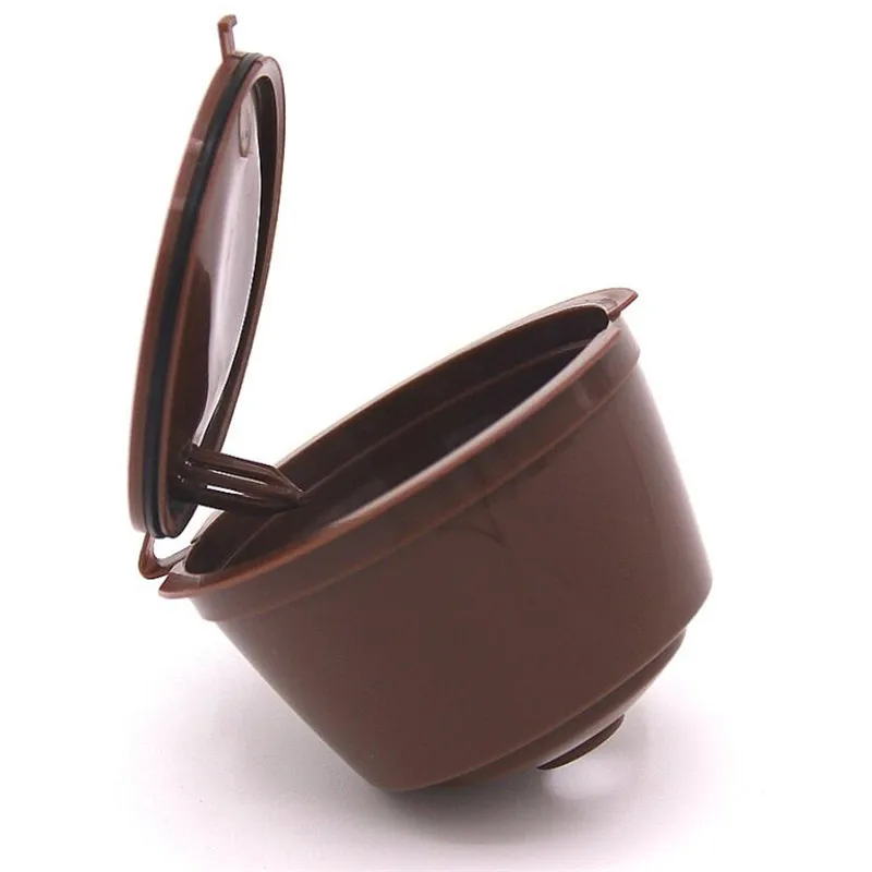 Wielorazowy filtr do kawy Dolce Gusto plastikowy do ponownego napełniania Jasnożółty