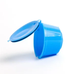 Wielorazowy filtr do kawy Dolce Gusto plastikowy do ponownego napełniania śliwka
