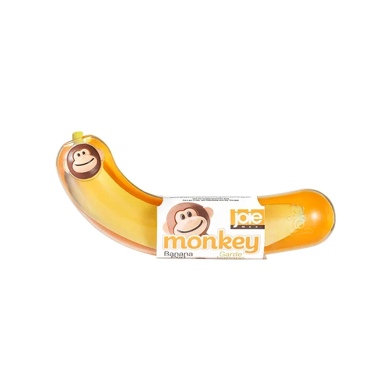 Wieszak na banany z miską na owoce Monkey Czerwony