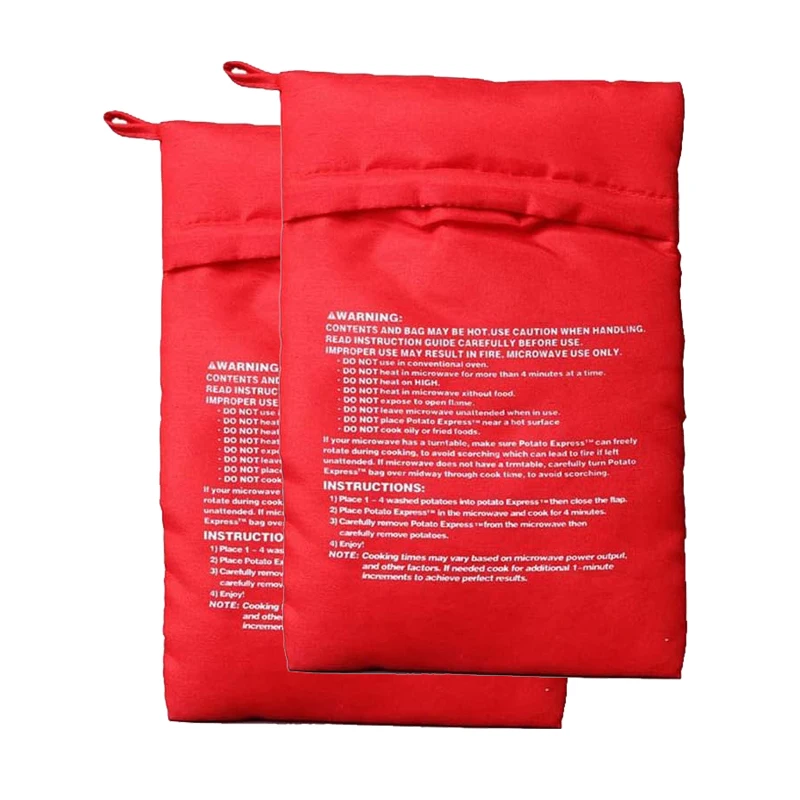 Worek do pieczenia ziemniaków w mikrofalówce 2Pcs