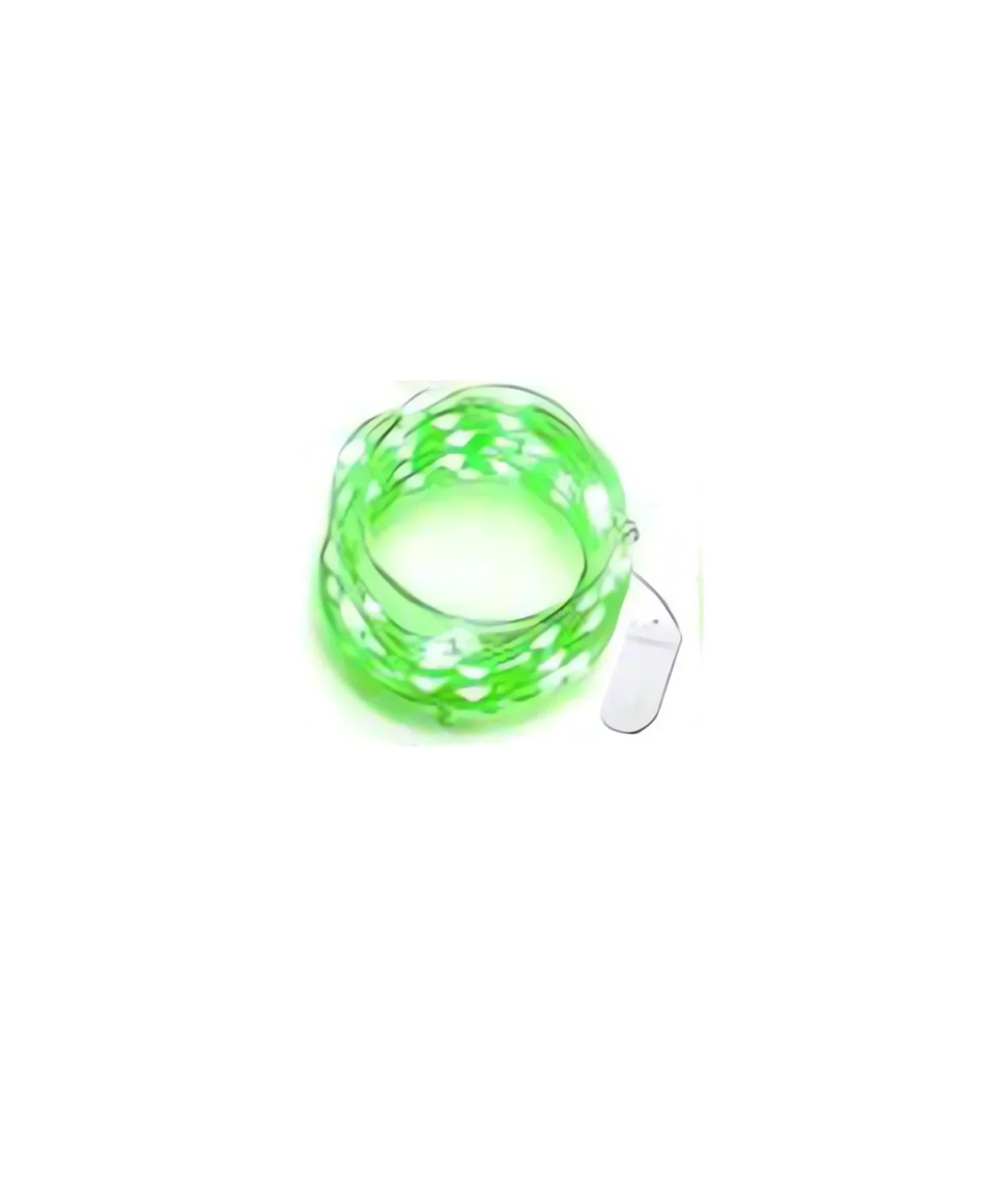 Wróżkowe lampki LED na baterie sznur do dekoracji wnętrz Zielony