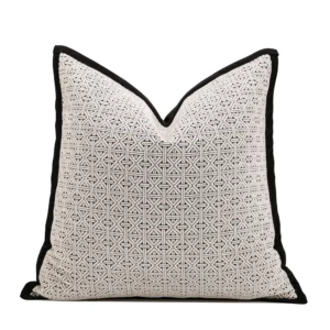 Żakardowa szenilowa aksamitna poszewka luksusowa sofa 45x45 cm Beżowy