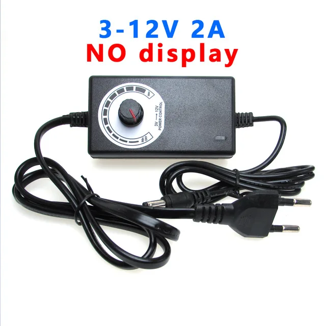 Zasilacz AC/DC 3-24V do 1-10A uniwersalny Fioletowy
