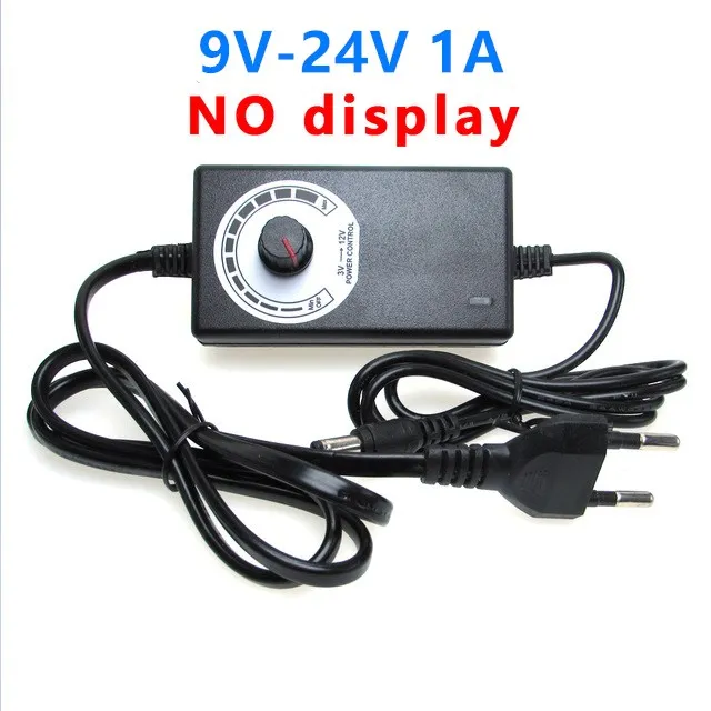 Zasilacz AC/DC 3-24V do 1-10A uniwersalny Srebrny
