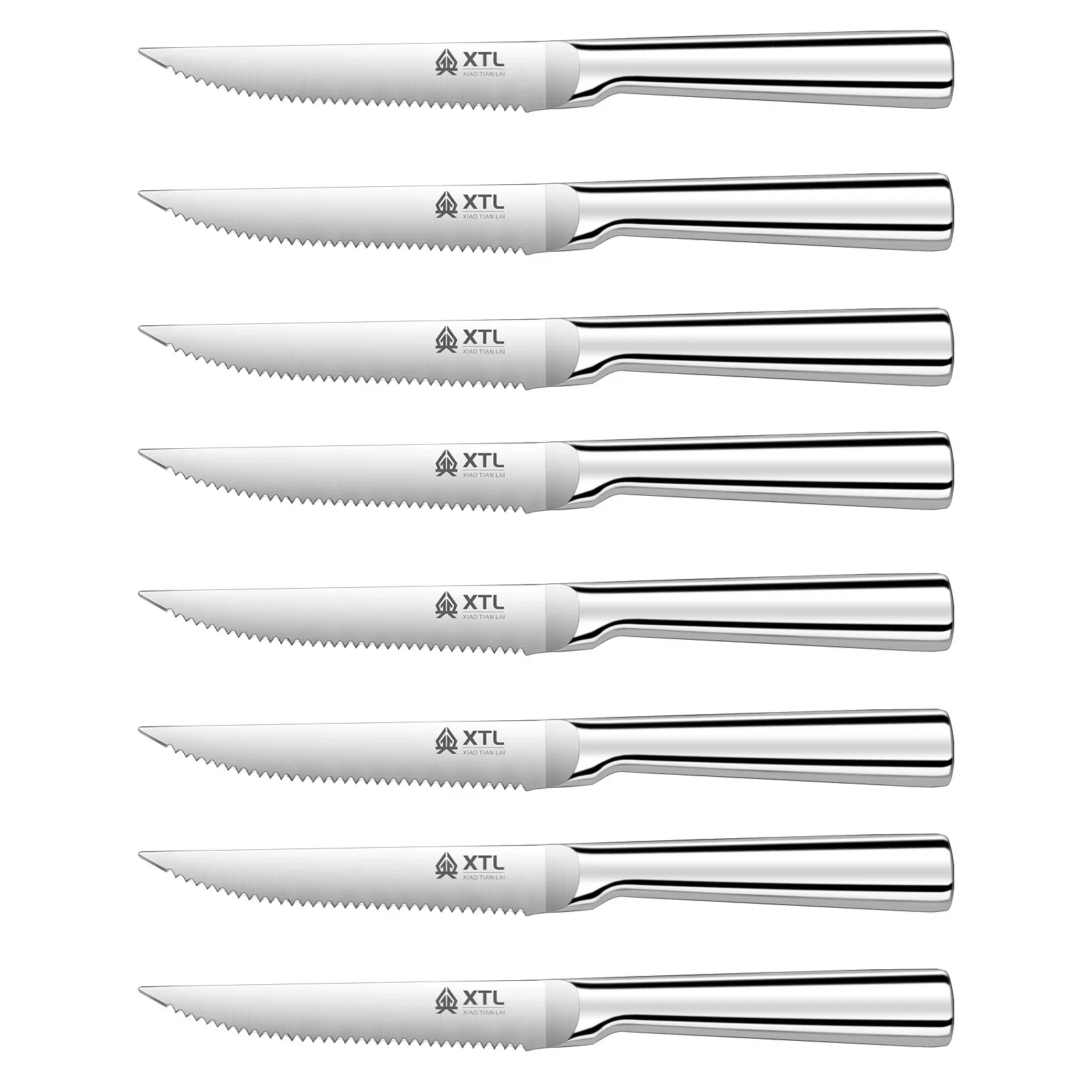 Zestaw noży do steków ze stali nierdzewnej, ostre noże obiadowe 8 steak knife